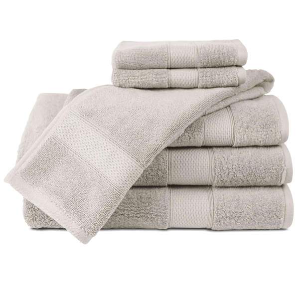 Valentino Luxe Egyptian Cotton Spa Towels, Size: 3 Piece Set, White